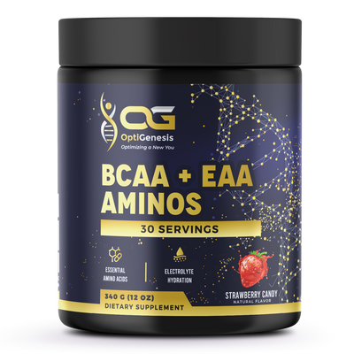 BCAA + EAA Strawberry Candy Flavor